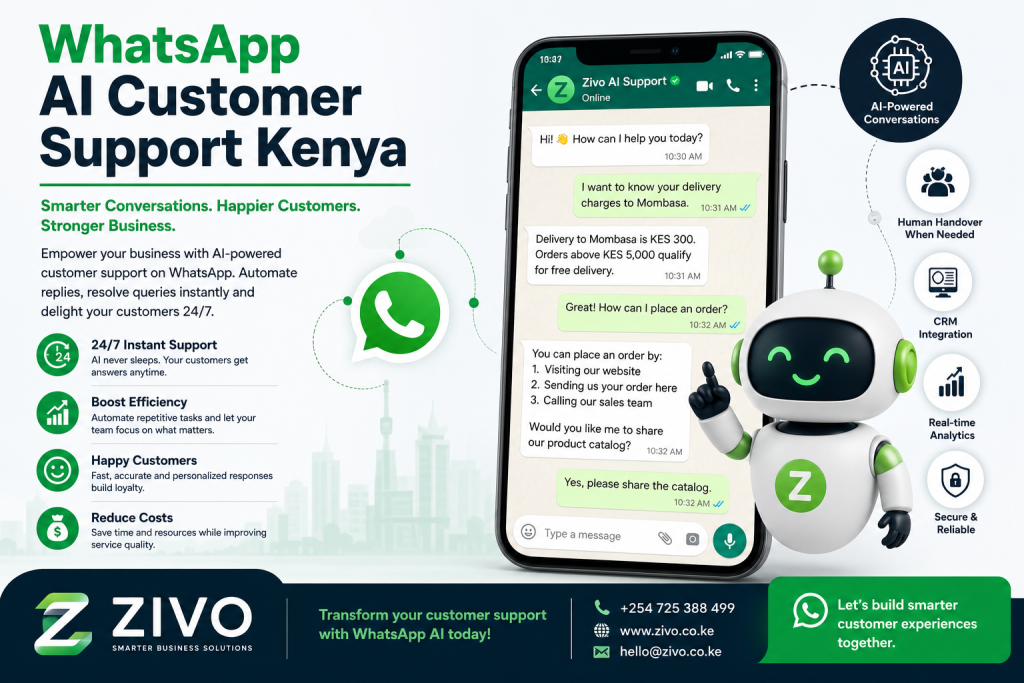WhatsApp AI Customer Support Kenya