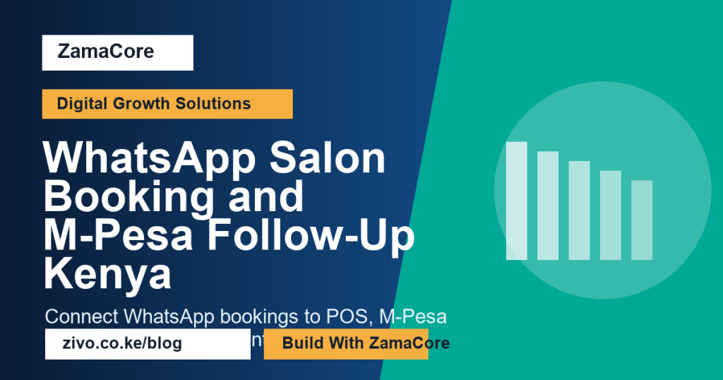 WhatsApp Salon Booking and M-Pesa Follow-Up Kenya