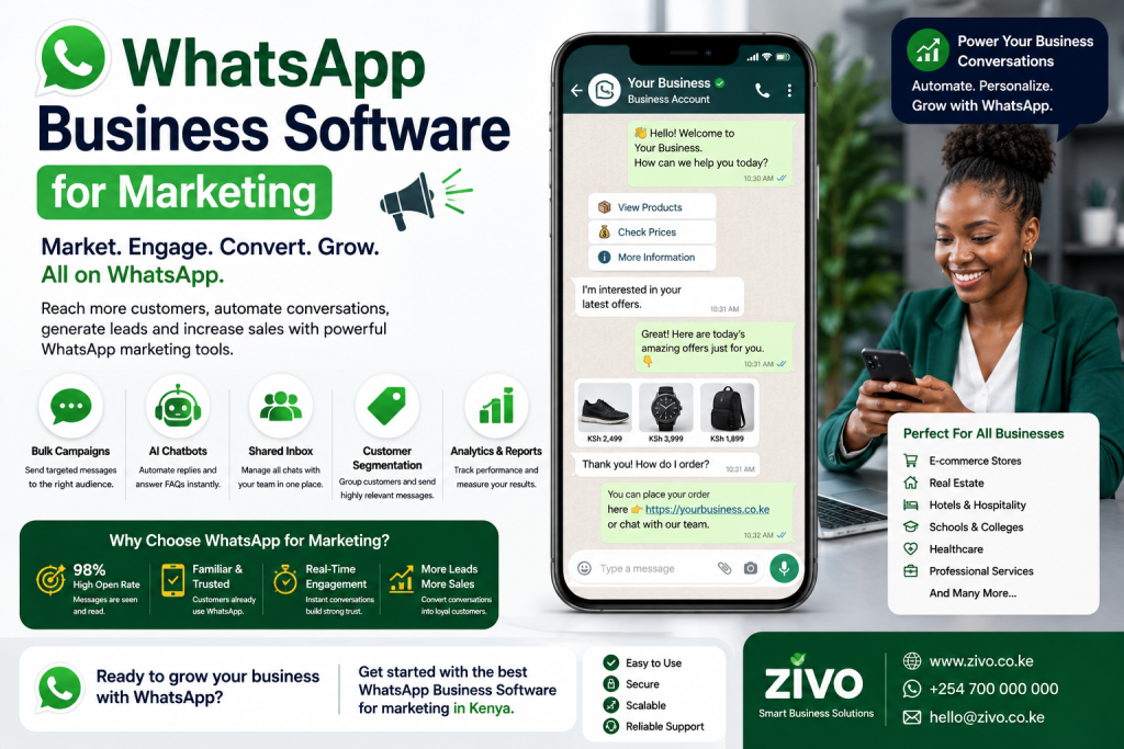 WhatsApp Business Software for marketing