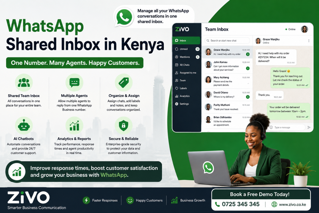 whatsapp shared inbox in kenya