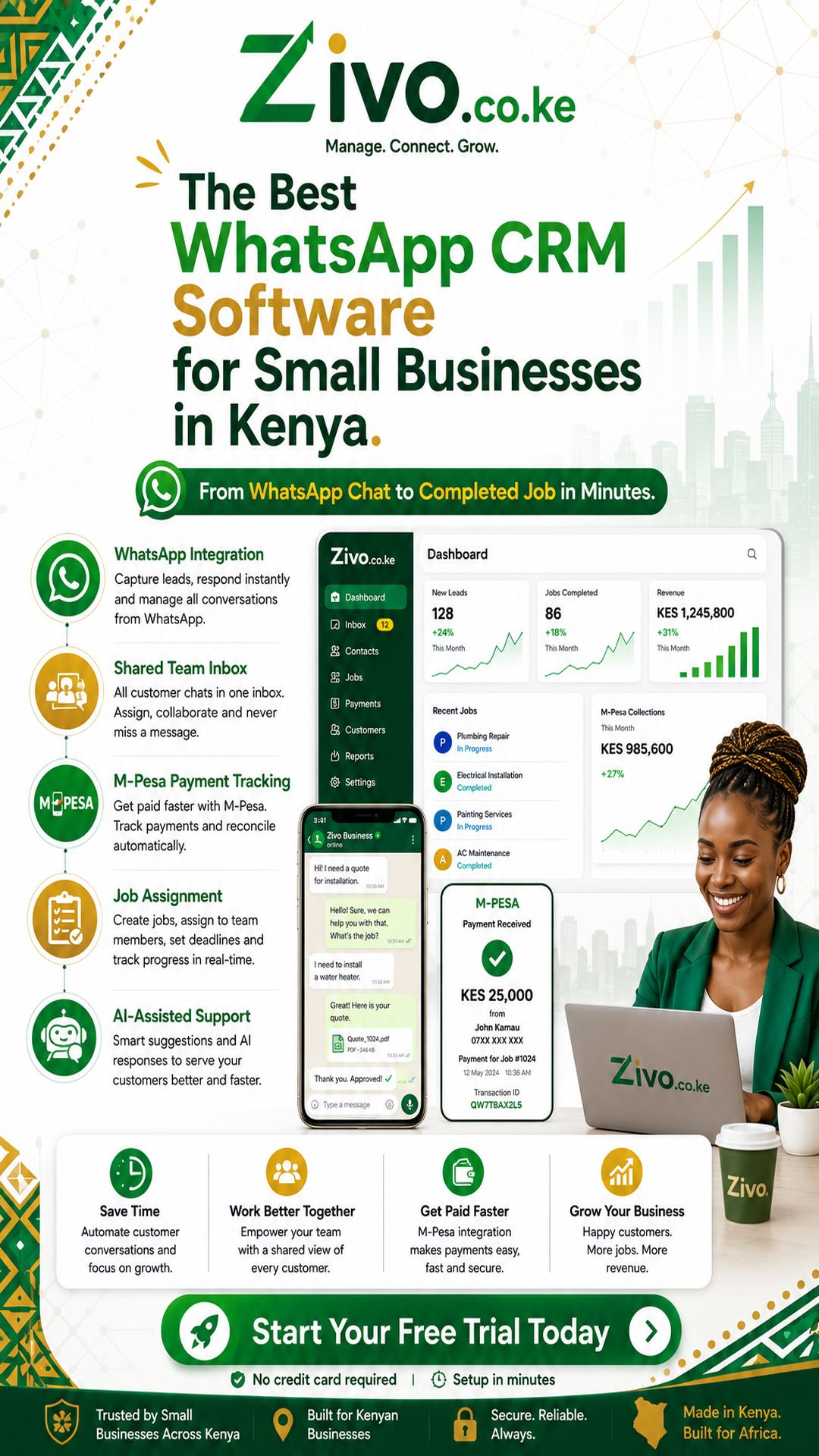 Best WhatsApp CRM Software for Small Businesses in Kenya