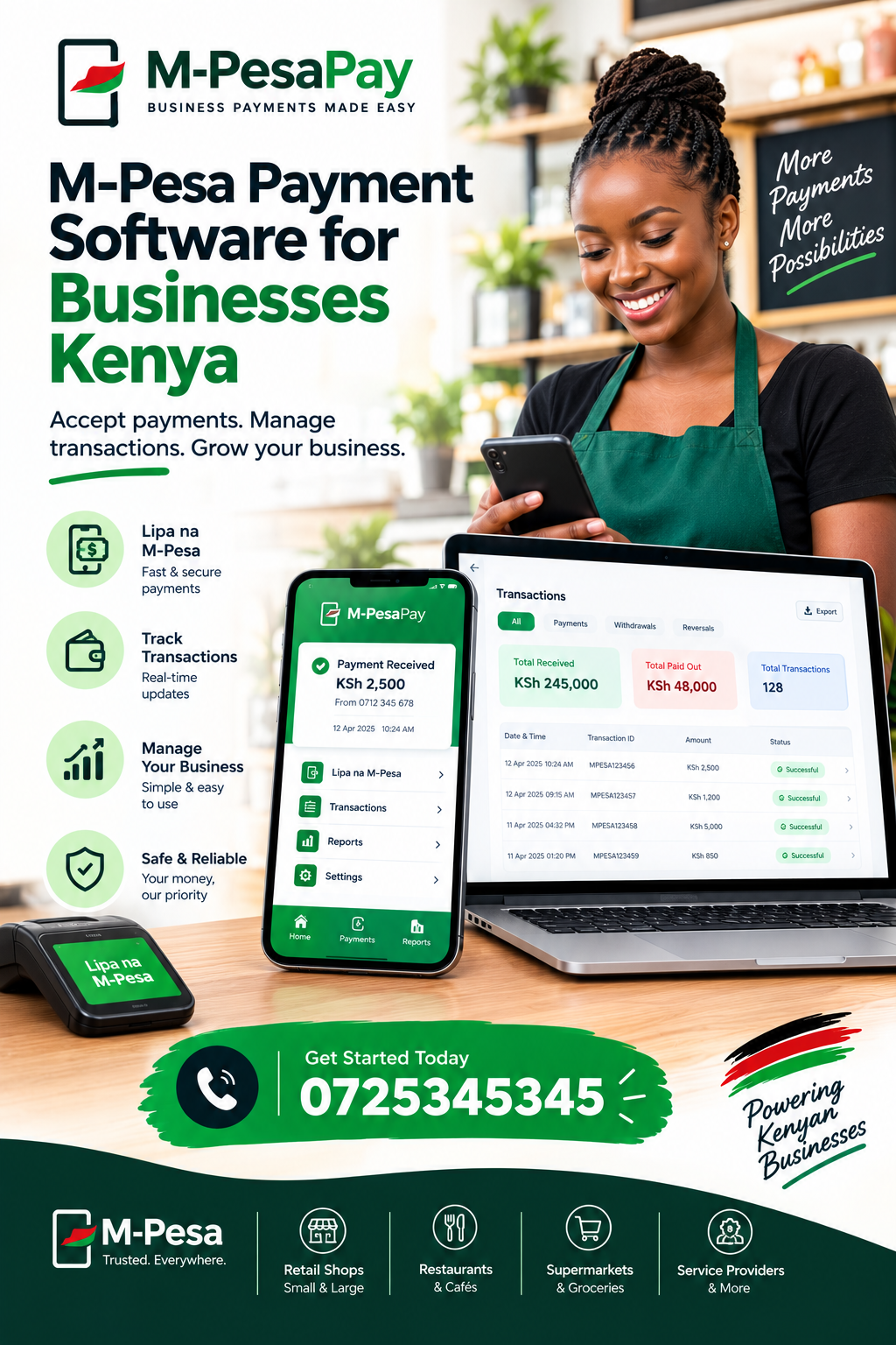 M-Pesa Payment Software for Businesses Kenya