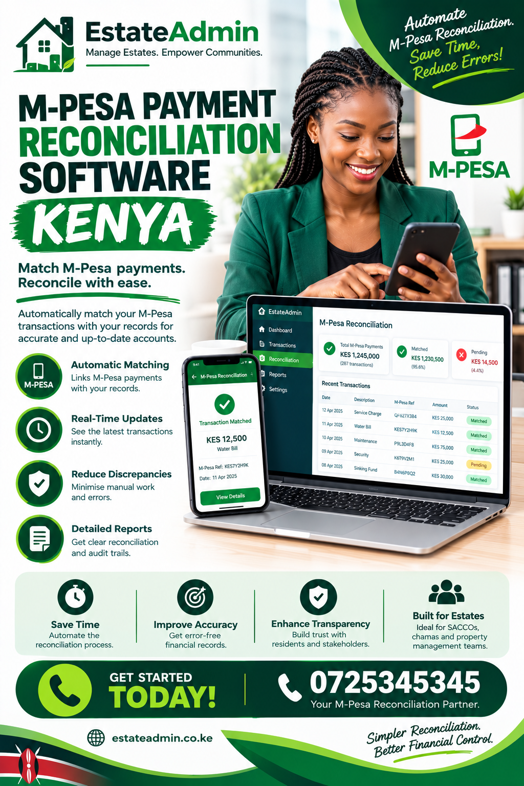 M-Pesa Payment Reconciliation Software Kenya