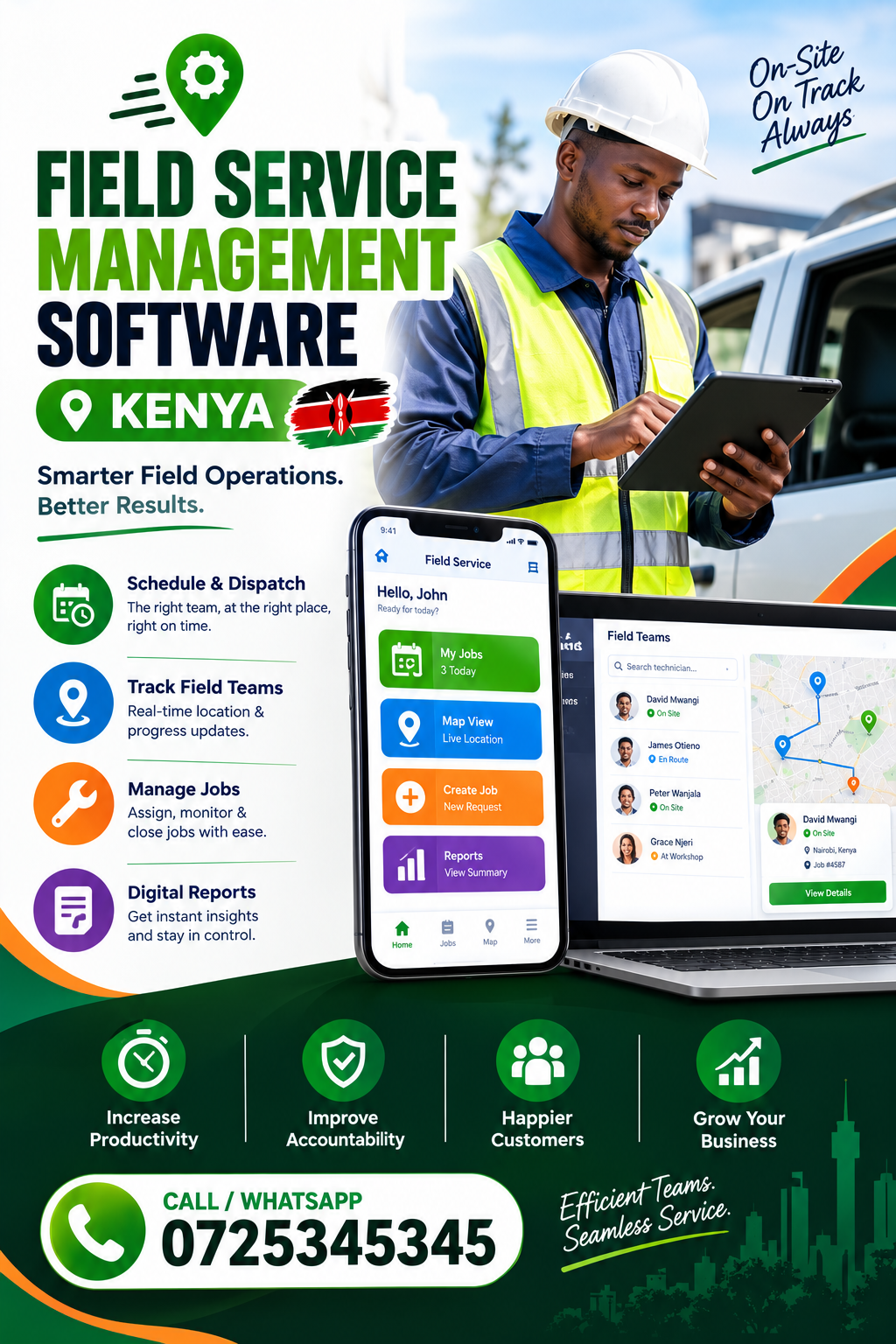 Field Service Management Software Kenya