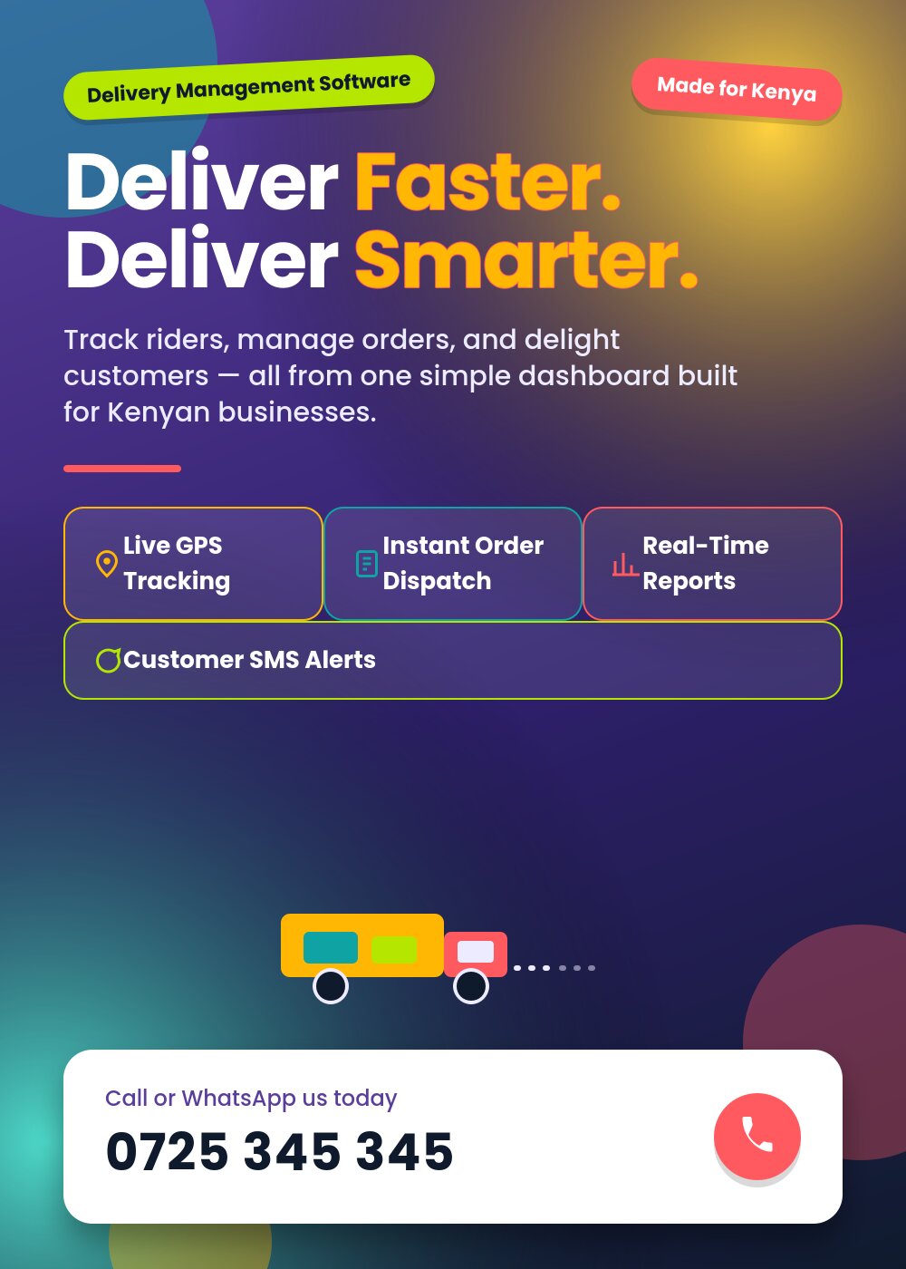 Delivery Management Software Kenya