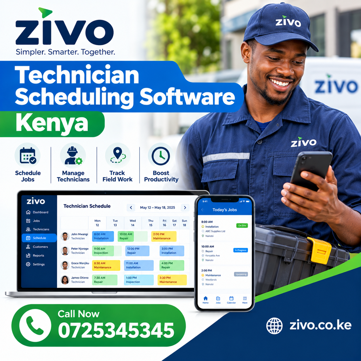 Technician Scheduling Software Kenya